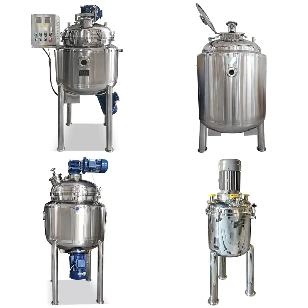 Soap Making Ins - Elektrisch Beheizter Mischtank Flüssigseifenherstellungsmaschine Edelstahl-Reaktortank