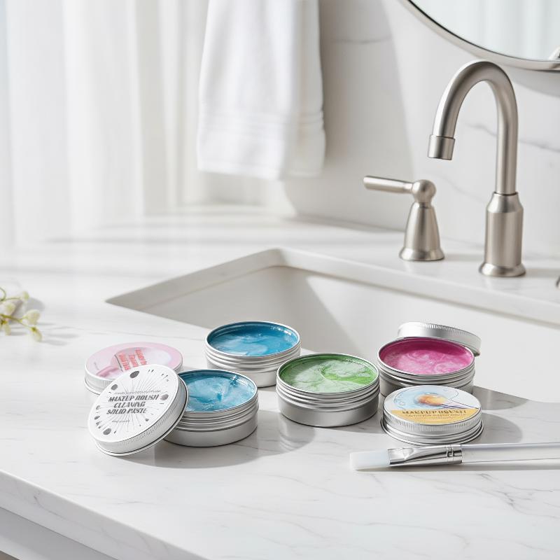 Soap Making Ins - Make-up-Pinsel-Reinigungsseife, Make-up-Schwämme, Kosmetikreiniger, Make-up-Werkzeuge, fest