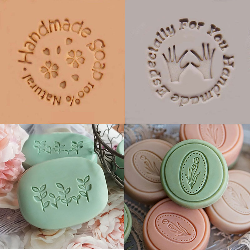 Soap Making Diy Kit - Personalisierte individuelle Seifenstempelform, Siegel für Heimwerker,