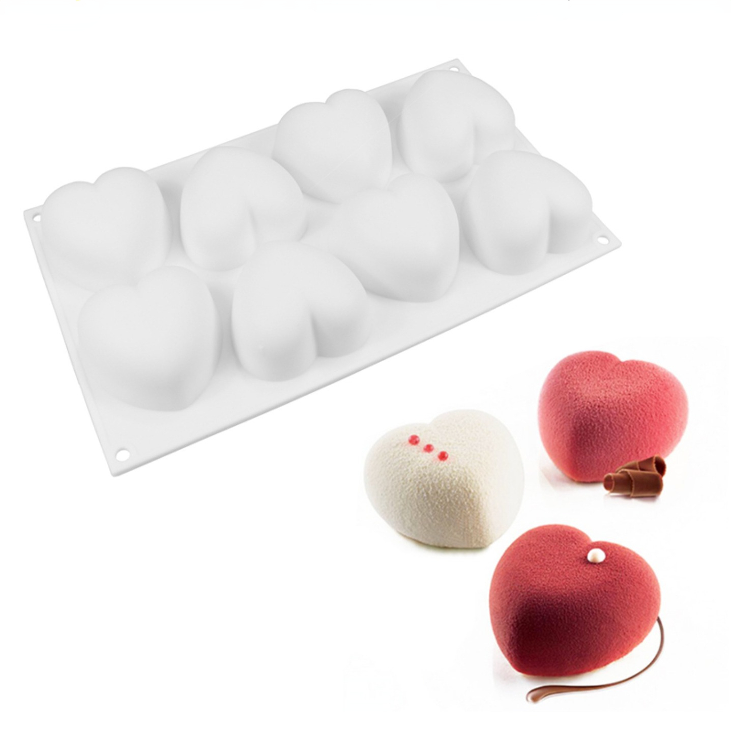 Soap Making Kit For Beginners - Liebe Herz Silikon Seife Form Handgemachte