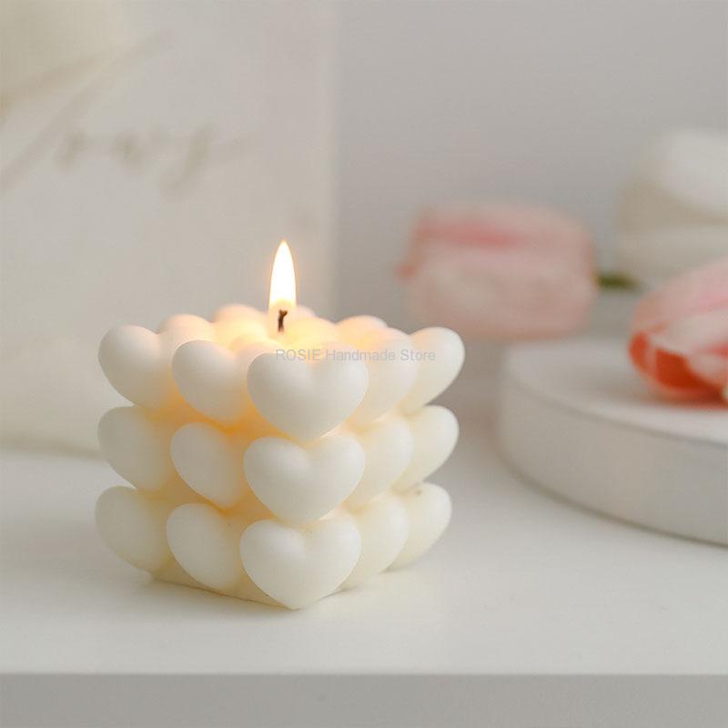 Liebe Silikon Kerzen form DIY  – Soap Making Gifts Bewertung und Preis