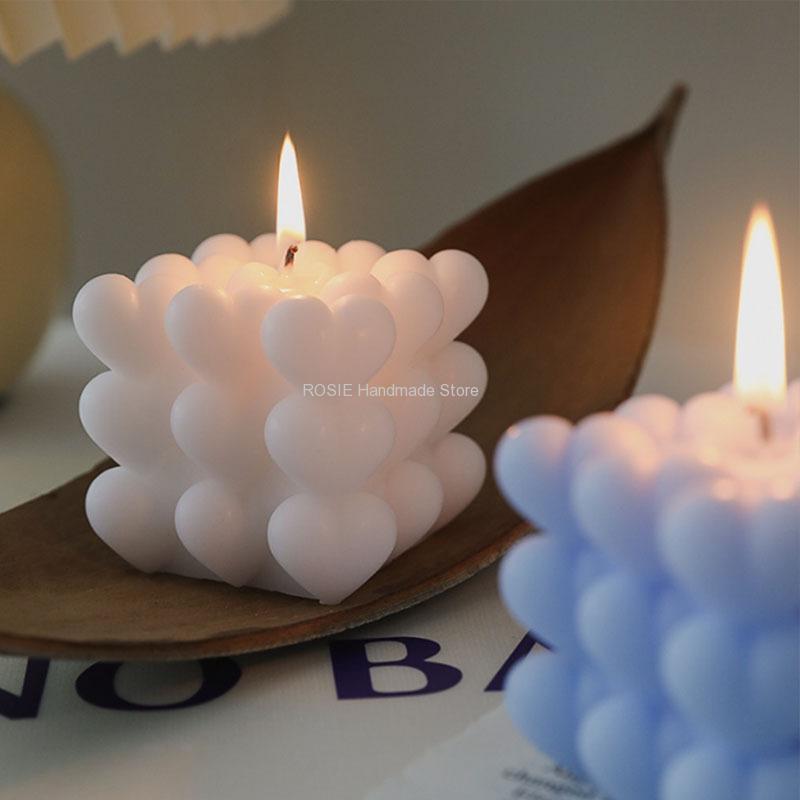 Liebe Silikon Kerzen form DIY  – Soap Making Gifts Bewertung und Preis