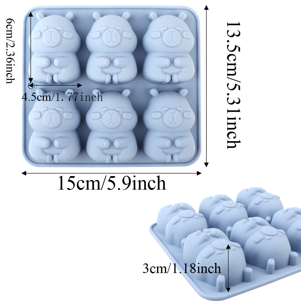 1 Silikon-Kuchenform in Form e – Soap Making Instructions Bewertung und Preis