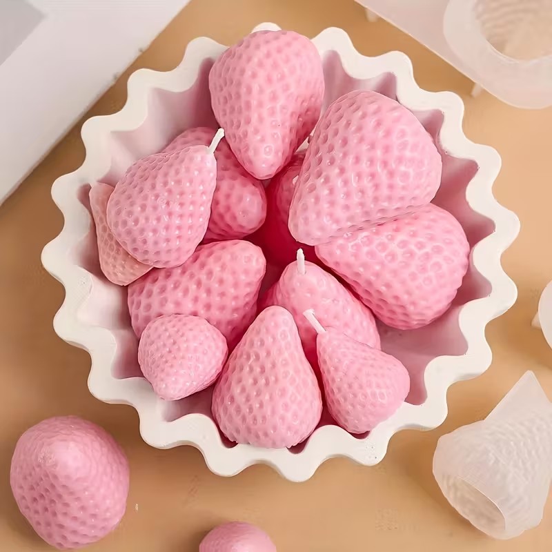 Erdbeer-Silikonform für DIY Ar – Soap Making Instructions Bewertung und Preis