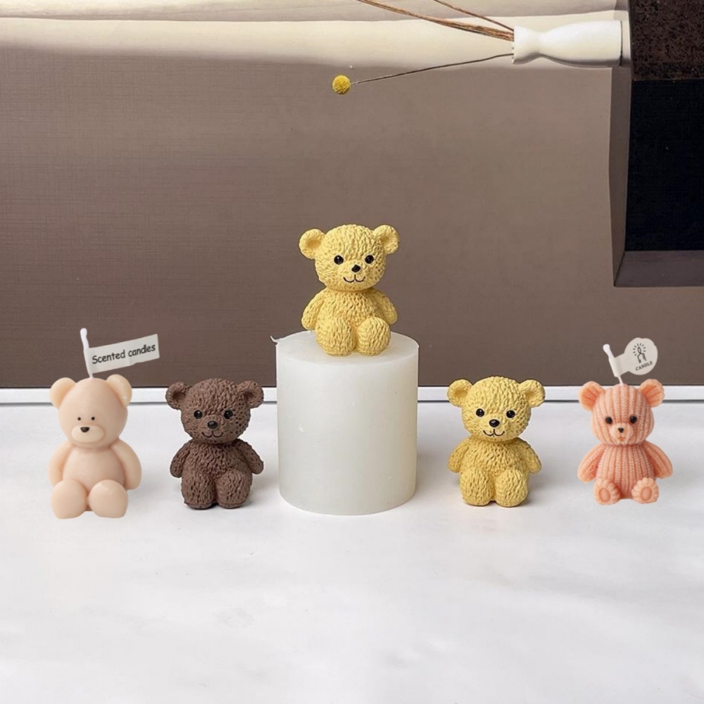 3D süße Bär Kerze machen Form  – Soap Making Gifts Bewertung und Preis