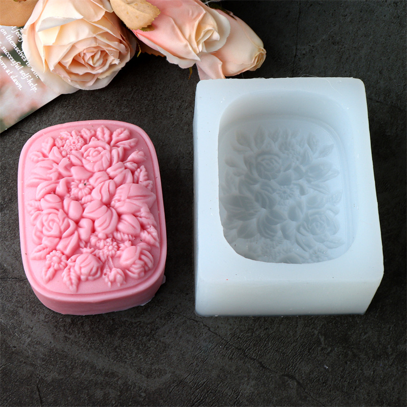 Quadratische Blumen-Silikonfor – Soap Making Kit For Beginners Bewertung und Preis