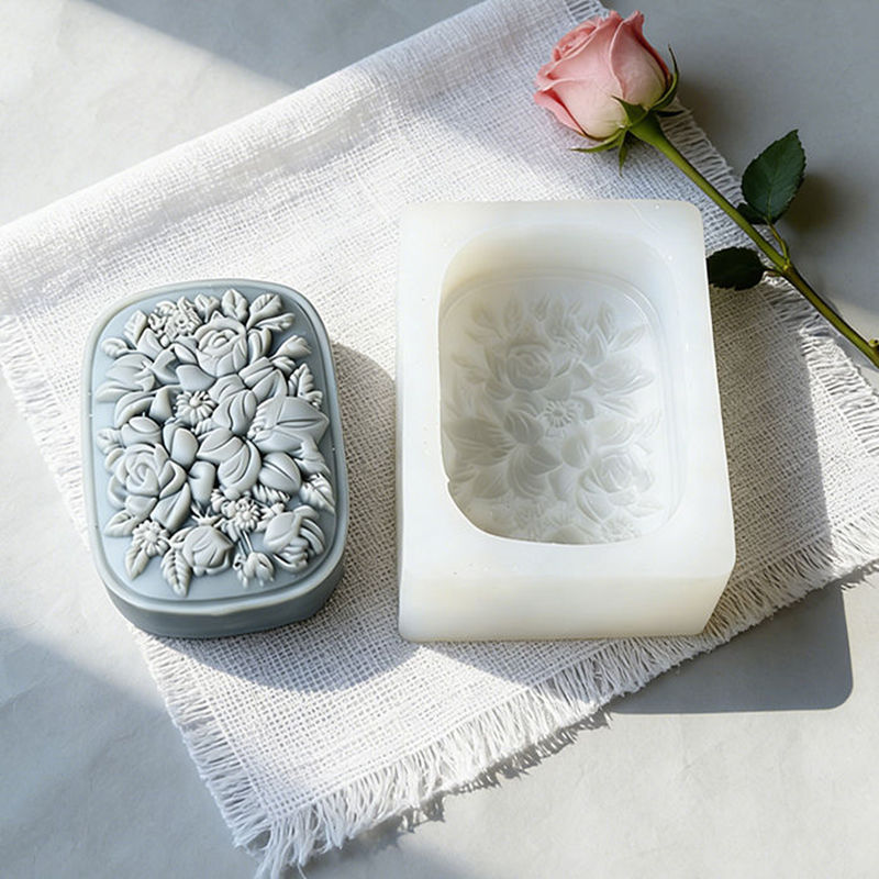 Quadratische Blumen-Silikonfor – Soap Making Kit For Beginners Bewertung und Preis