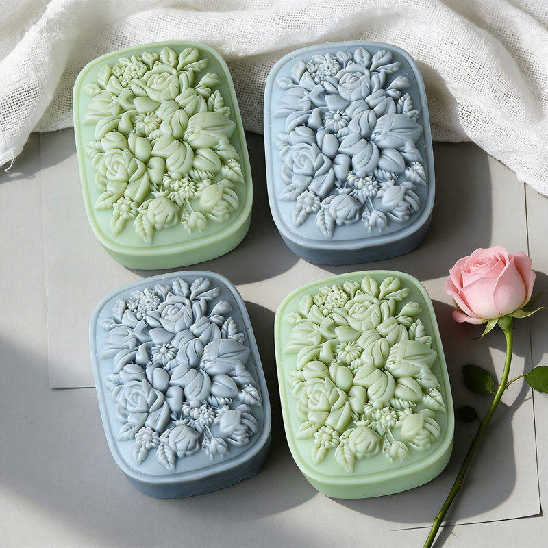 Quadratische Blumen-Silikonfor – Soap Making Kit For Beginners Bewertung und Preis