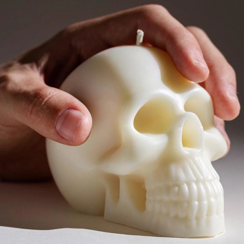 3d Schädel Silikon Kerze Forme – Soap Making Gifts Bewertung und Preis